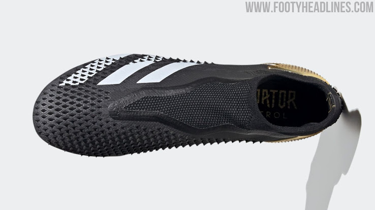 Adidas Predator 20+ 'Atmospheric Pack' - Black / White / Gold / Silver
